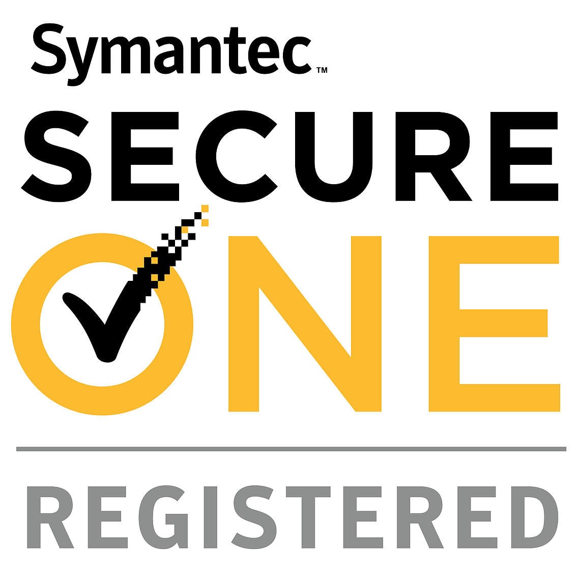 Logo Symantec Secure One Registered Partner - Partnerschaften - LM2 Consulting GmbH