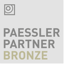 Logo PAESSLER Bronze Partner - Partnerschaften - LM2 Consulting GmbH